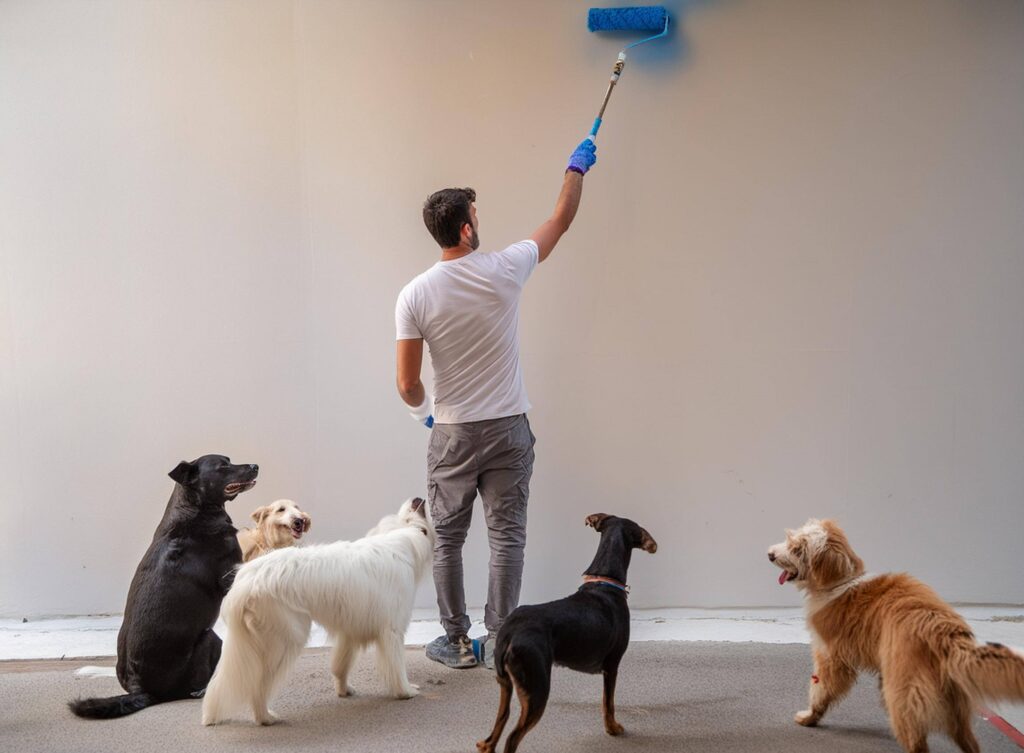 Proluxe Painting Dog-Friendly Renovations & A-Z Canine Training Approved!